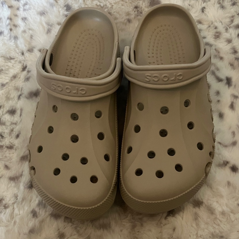 CROCS men’s or women’s Classic Clog in Taupe
